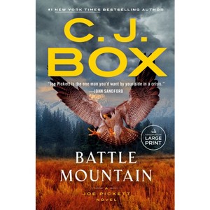 Battle Mountain - (Joe Pickett Novel) Large Print by  C J Box (Paperback) - 1 of 1