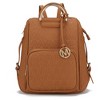 MKF Collection Torra Milan “M” Signature Trendy Spacious Backpack by Mia K - 2 of 4