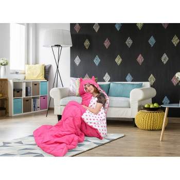 Twin XL Nicki Kids' Sleeping Bag Fuschia - Chic Home Design