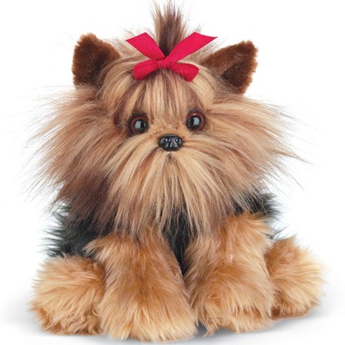 Bearington Stuffed Yorkshire Terrier: Chewie The Yorkie Plush Puppy ...