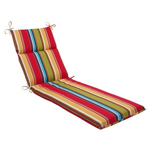 Pillow Perfect Westport Outdoor Chaise Lounge Cushion -