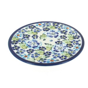 Blue Rose Polish Pottery 1012 Zaklady Trivet - 1 of 1