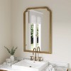 Flash Furniture Efie Large Accent Wall Mirror with Solid Wood Frame for Bathroom, Entryway, Dining Room & Living Room - 2 of 4