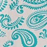 teal - paisley