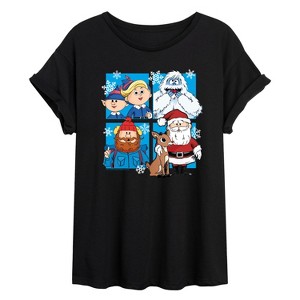 Women's - Rudolph - Rudolph Group Oversized Graphic T-Shirt - 1 of 4