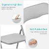 Folding Chair with Padded Cushion and Back, Dining Chairs with Durable Steel Frame for Home and Office, for Indoor and Outdoor Events - 3 of 4