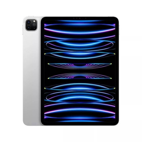 Refurbished Apple iPad Pro 11-inch Wi-Fi Only (2022, 4th Generation) 128GB - Silver - Target Certified Refurbished - image 1 of 4