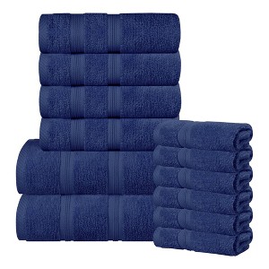 Smart Dry Cotton Medium Weight Solid Towel Set by Blue Nile Mills - 1 of 4