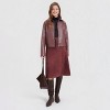 Women's Faux Suede Midi A-Line Skirt - Universal Thread™ - 4 of 4