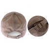 Alilang Vintage Distressed Fashion Baseball Cap with Embroidered Patch - 4 of 4