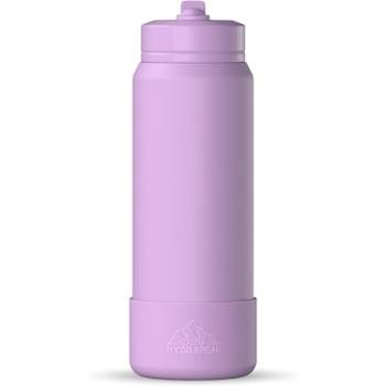Hydrapeak 26oz Insulated Water Bottle With Straw Lid Matching Color Cap And Rubber  Boot Peony : Target
