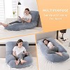 BabyBond Pregnancy Pillows, Full Body Maternity Pillow with Removable Cover - 4 of 4