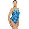 Sporti Sonic Bloom Thin Strap One Piece Swimsuit (22-40) - 3 of 4