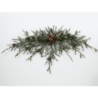 Sullivans Artificial Pine Swag 14"H Green