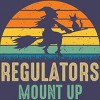 Women's Design By Humans Regulators Mount Up Halloween Witch By RedBirdLS Racerback Tank Top - 2 of 3
