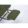 Sapphtopaz Accent Chair Rocking Chair High Backrest Lounge Upholstered Armchair with Solid Wood Legs Accent Chairs for Living Room, Bedroom - 2 of 4
