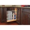 Rev-A-Shelf 447-BCSC-5C Wide Pull-Out Foil, Wrap, Sheet, and Tray Divider Cabinet Organizer for Kitchen Base Cabinets with Soft-Close Slides - 2 of 4