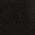 black floral embroidery