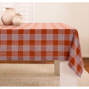 Solino Home Linen Tablecloth | Glen Check - 1 of 4