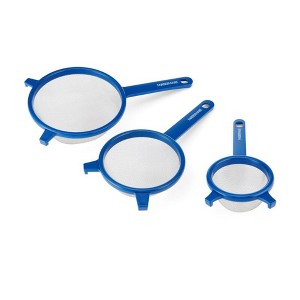 Farberware Classic Set of 3 Strainers - Blue - 1 of 3