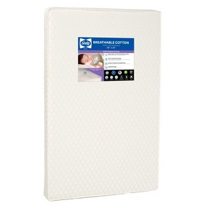 Sealy Mini Cotton Crib Mattress - 38"x24" - 1 of 4