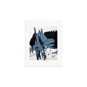 Deny Designs Alyssa Hamilton Art Black Diamond Minimal Abstract Art Print - 1 of 2