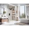 MAYEERTY Shower Faucet with Storage Rack Rack 8 Inch Rain SHower Head Shower with Single Spray Shower Head Shower Faucet Set Complete - 3 of 4