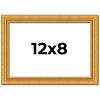 PosterPalooza | 12x8 Wood Antique Frame with UV Acrylic, 4 Finishes: Bronze, Gold, Silver, and Black - 2 of 4