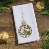 Park Designs Peace And Merry Napkin Set of 4 - 2 of 3