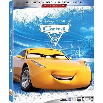 Cars 3 (Blu-ray + DVD + Digital) : Target