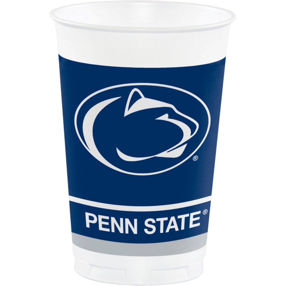 Penn State Nittany Lions 20oz Plastic Cup Kit 24ct