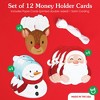 Big Dot of Happiness Christmas Gift Tag Money Holders, To and From Hanging Ornament Cards for Holiday Cash Gift Presents or Christmas Tree Display, - 4 of 4