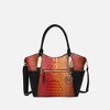 MKF Collection Janise Tote Bag with Croc Embossed Ombre Design and Gold Tone Hardware by Mia K - 2 of 4
