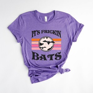 Simply Sage Market Women's It's Frickin' Bats Short Sleeve Graphic Tee - 1 of 4