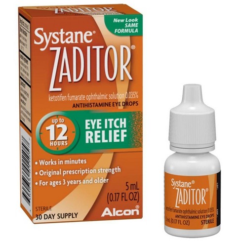 Zaditor Eye Itch Relief Drops : Target