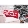 C&F Home 12" x 24" Red & White Christmas Embroidered Throw Pillow - 4 of 4