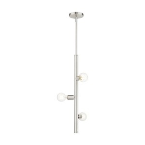 Livex Lighting Bannister 3 - Light Pendant in  Brushed Nickel - 1 of 1
