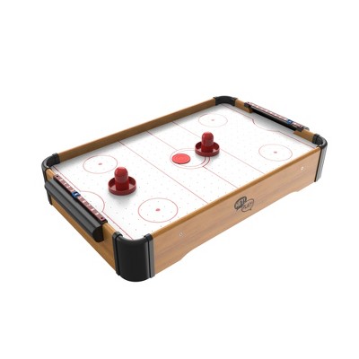Toy Time Battery-Operated Mini Arcade Air Hockey Table With Pucks and Paddles