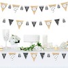Big Dot of Happiness Bump, Set, Spike - Volleyball - DIY Baby Shower or Birthday Party Pennant Garland Decoration - Triangle Banner - 30 Pieces - 2 of 4
