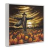 Stupell Industries Scarecrow in Pumpkin Field Framed Giclee Art - 2 of 4