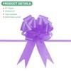 Unique Bargains PP Plastic Waterproof Tear-Resistant Gift Wrap Pull Bows 20 Pcs - 2 of 4