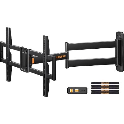 Corner TV Wall Mount with Long Arm for 32-75" TVs, Full Motion Mount with 32.37 " Extension, Swivel & Tilt, Max VESA 600x400mm, Holds Up to 100 lbs