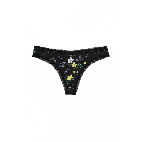 Women's Pretty Little Panty Thong Tanga - Blush Lingerie Xs : Target
