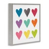 Stupell Industries Alternating Patterned Hearts, 17" x 17" - 3 of 4