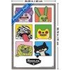 Trends International Fuggler - Squares Framed Wall Poster Prints - 3 of 4