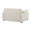 Merax Oversized Chenille Single Sofa Chair with Deep Seat and Throw Pillows - 4 of 4