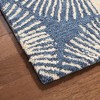 NICOLE MILLER NEW YORK Kendall Fluted Geo Handcrafted Area Rug, 100% Wool Rug - 2 of 4