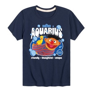 Boys' - Sesame Street - Ernie Aquarius Short Sleeve Graphic T-Shirt - 1 of 4