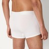 TIME HOLLOW White Cotton Jersey Boxer Briefs - 3 of 3