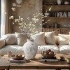 LuxenHome Ceramic Vase, 15'' Marble White Multicolored Modern Flower Vases, Decorative Vase for Dining Table Decor Living Room Home Decor - 4 of 4